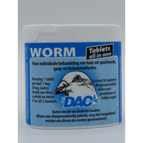 DAC Worm 50 tab