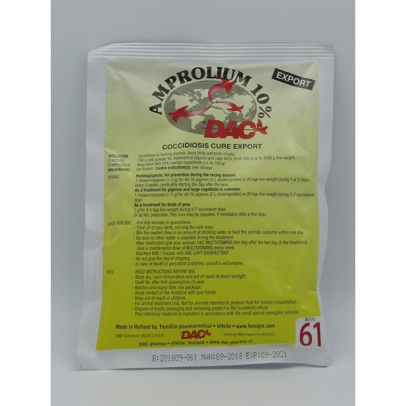 DAC Amprolium 10% 100g
